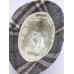 Burberry Nova Check Gray Wool Bucket Hat Medium  eb-85165777